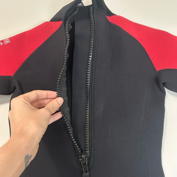 Dark Lightning 3/2mm Kids Wetsuit for Boys and Girls, Neoprene Thermal Swimsuit - Picture 5 of 8